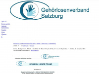 gehoerlose-salzburg.at Webseite Vorschau