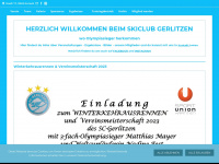 sc-gerlitzen.at Webseite Vorschau