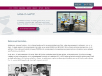 mem-o-matic.com Webseite Vorschau