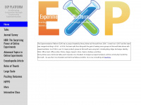 exp-platform.com Webseite Vorschau