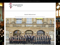 singakademie-chemnitz.de Webseite Vorschau