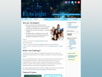 the-brights.net Webseite Vorschau