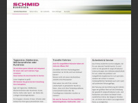 schmid-reisen.com Webseite Vorschau