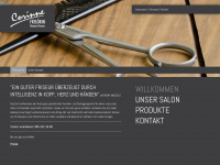 frisoerin.ch Webseite Vorschau