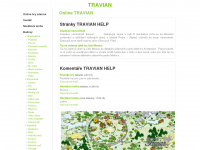 travian-help.cz Webseite Vorschau