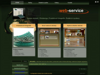 web-service.cz Webseite Vorschau