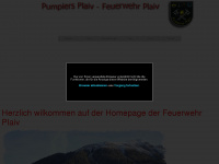 pumpiers-plaiv.ch Webseite Vorschau