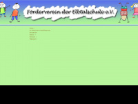 foerderverein-elbtalschule.de Webseite Vorschau