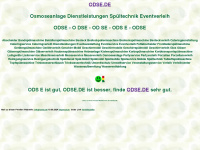 odse.de Webseite Vorschau