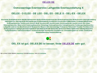 oelex.de Webseite Vorschau