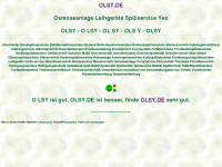 olsy.de Webseite Vorschau