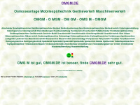 omgm.de Webseite Vorschau