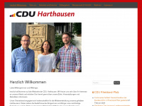 cdu-harthausen.de Webseite Vorschau
