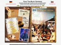 face-the-music.de Webseite Vorschau