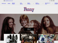 fannyrocks.com Webseite Vorschau