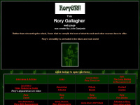 roryon.com Webseite Vorschau