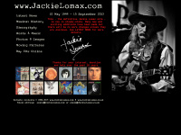 jackielomax.com Webseite Vorschau