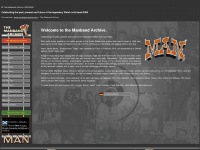 manband-archive.com Webseite Vorschau