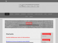 sc-kleinwinklarn.de Webseite Vorschau