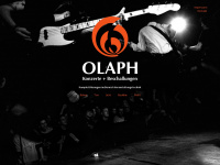 olaph-audio.de Webseite Vorschau
