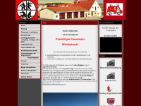 ffw-weidenbach.de Webseite Vorschau
