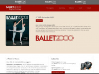 ballet2000.com Webseite Vorschau