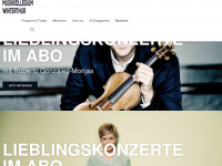 musikkollegium.ch Webseite Vorschau