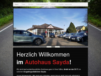 autohaus-sayda.de Webseite Vorschau
