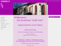 weissdorf-evangelisch.de Webseite Vorschau