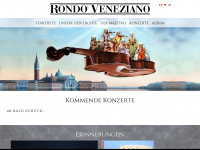 rondoveneziano.com Webseite Vorschau