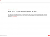 diving-asia.eu Webseite Vorschau