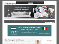 hotelstyle.at Webseite Vorschau