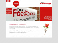 team-food-concept.de Webseite Vorschau