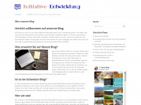 initiative-entwicklung.at Webseite Vorschau