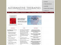 alternative-therapies.com Webseite Vorschau
