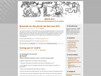 maya2012.eu Webseite Vorschau