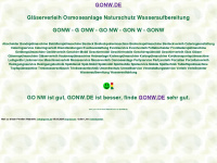 gonw.de Webseite Vorschau