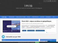 iris-france.org Webseite Vorschau