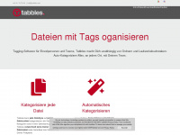 tabbles.net Webseite Vorschau