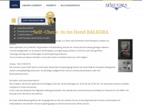 balegra.ch Webseite Vorschau