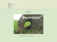 baumbuero.de Webseite Vorschau