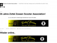 zottel-zossen.de Webseite Vorschau