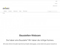 avisec.ch Webseite Vorschau