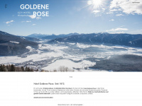 hotelgoldenerose.com Webseite Vorschau