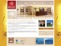 apparthotel-germania.com Webseite Vorschau