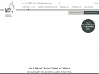 hotel-laurin.com Webseite Vorschau