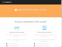 pensionmoser.com Webseite Vorschau