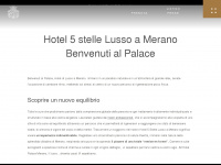 palace.it Webseite Vorschau