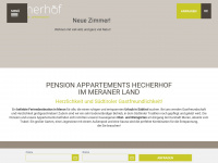 hecherhof.com Webseite Vorschau