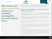hotelhanny.it Webseite Vorschau